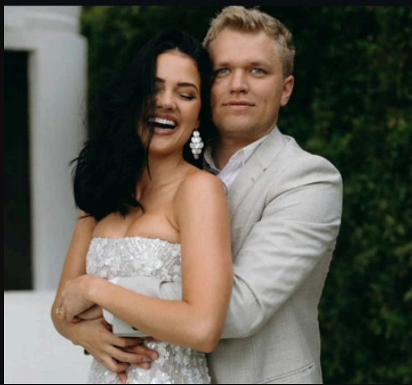 Ivory Sequin Gown